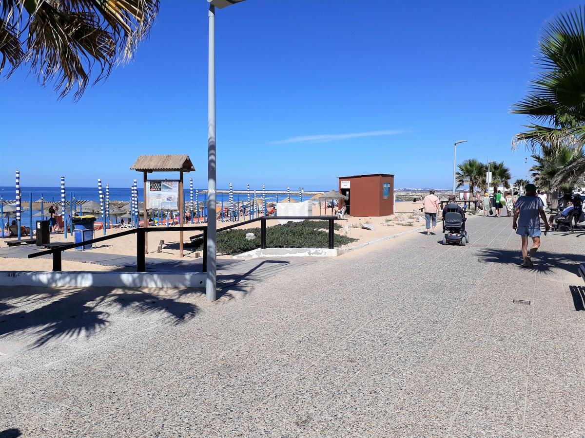 T2 Mira Praia 4- Familiar, 80Mt Praia, Wifi Quarteira Buitenkant foto