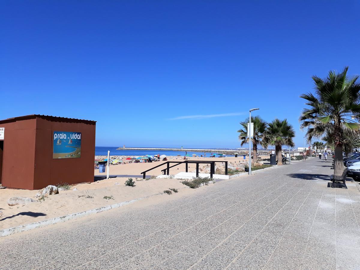 T2 Mira Praia 4- Familiar, 80Mt Praia, Wifi Quarteira Buitenkant foto